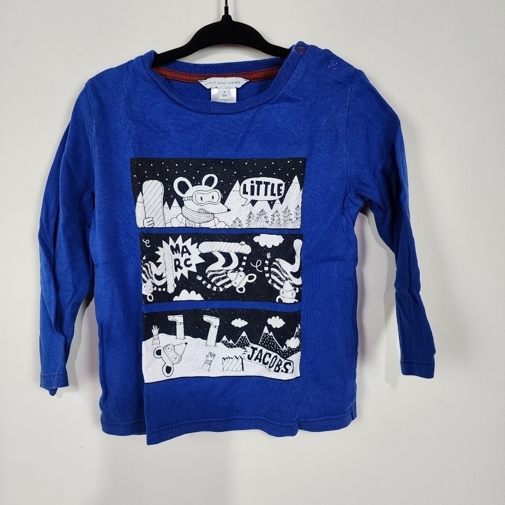 Little marc jacobs long sleeve tee, size 3